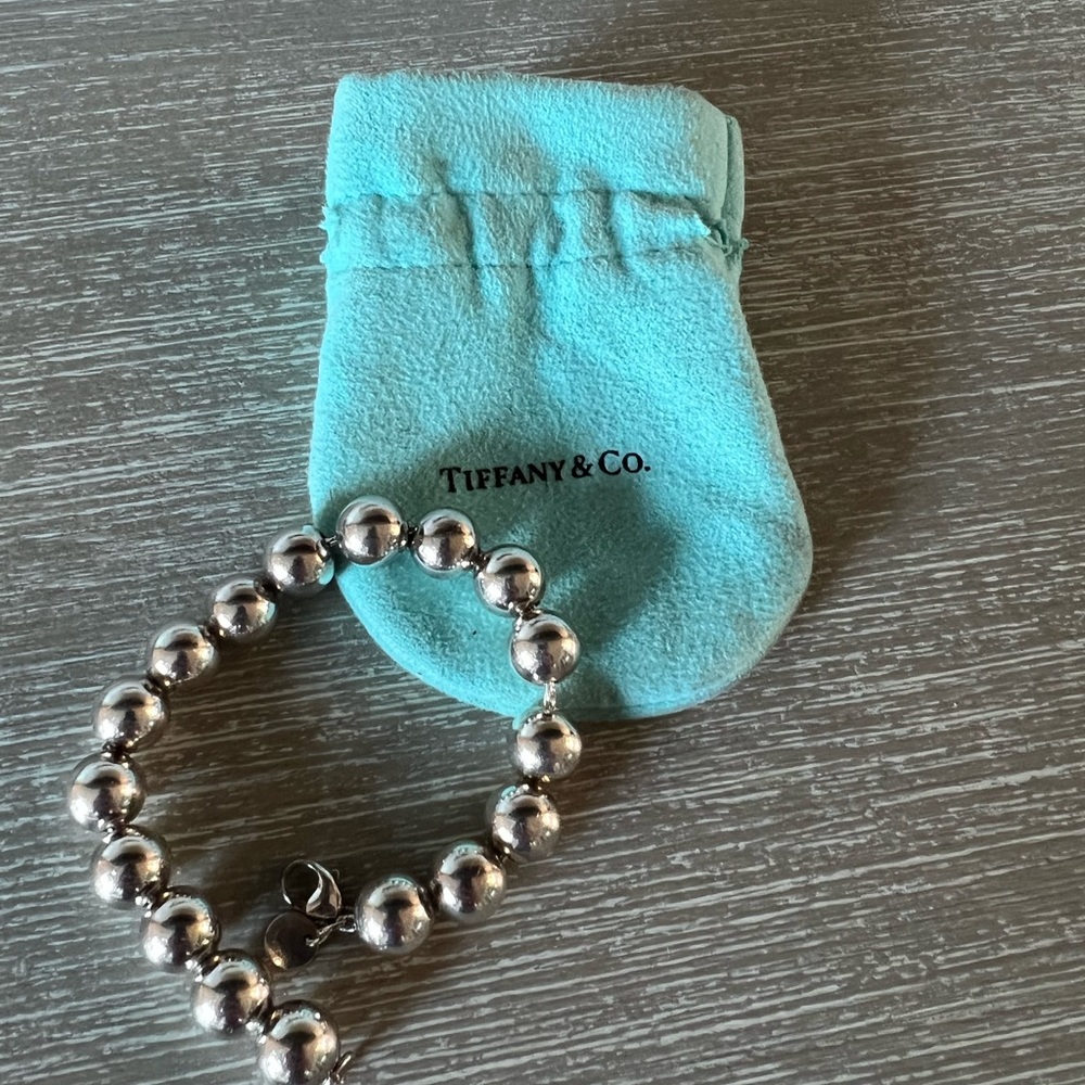 Tiffany & Co Sterling Silver Ball Bracelet